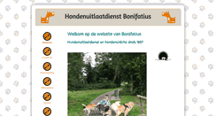 Desktop Screenshot of hondenuitlaatdienst.nl