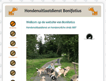 Tablet Screenshot of hondenuitlaatdienst.nl